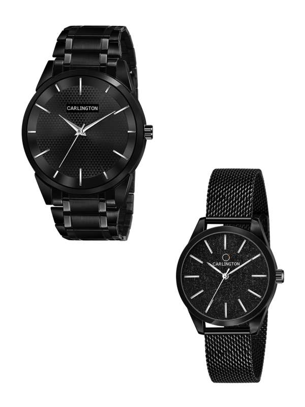 Watch For Men And Women Combo Buy Watch For Men And Women Combo online in India