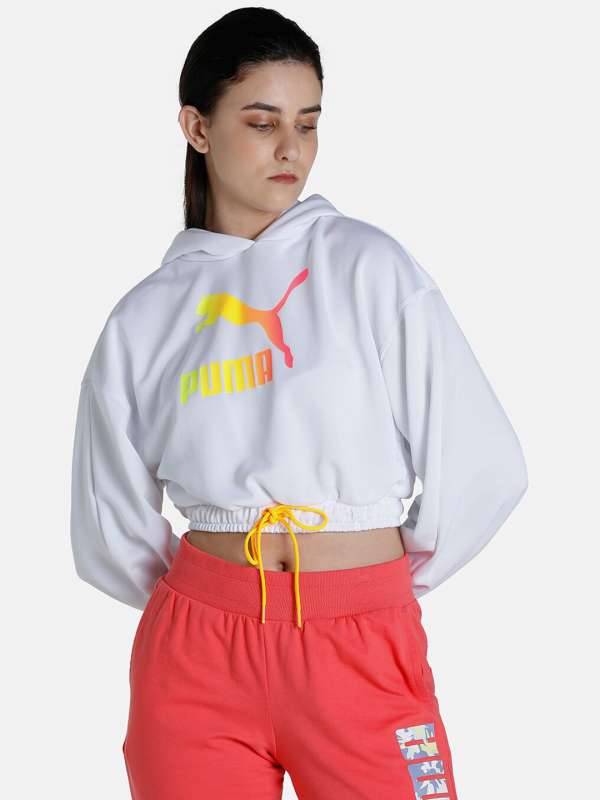 Puma sweatshirt on myntra hotsell