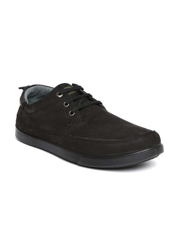 Black formal shoes woodland best sale