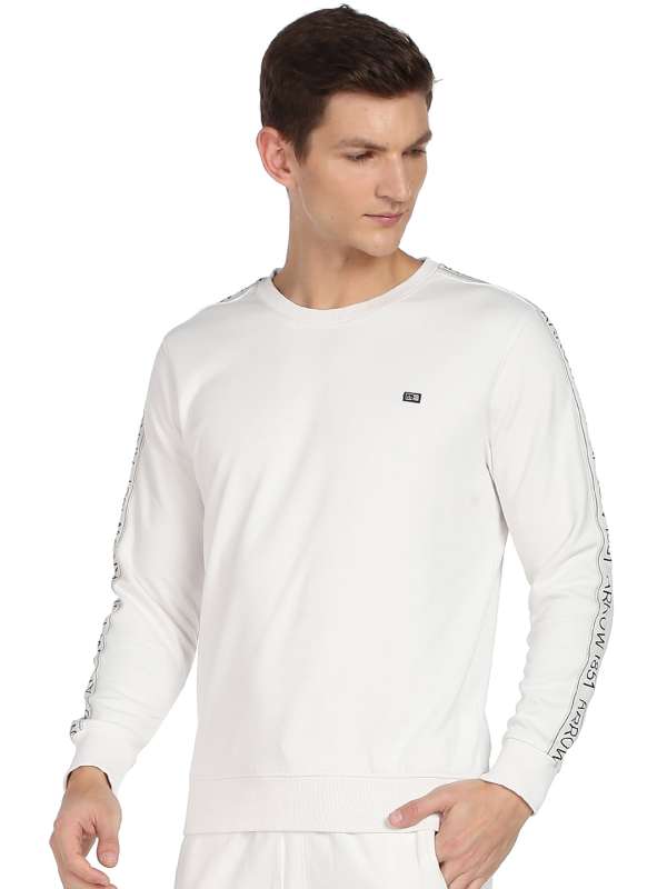 White sports sweatshirt sale