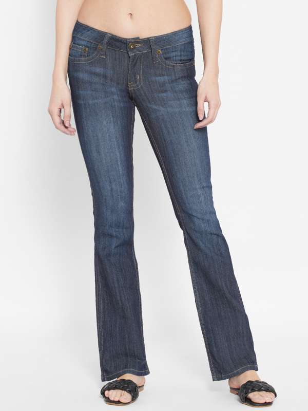 Myntra bootcut jeans online
