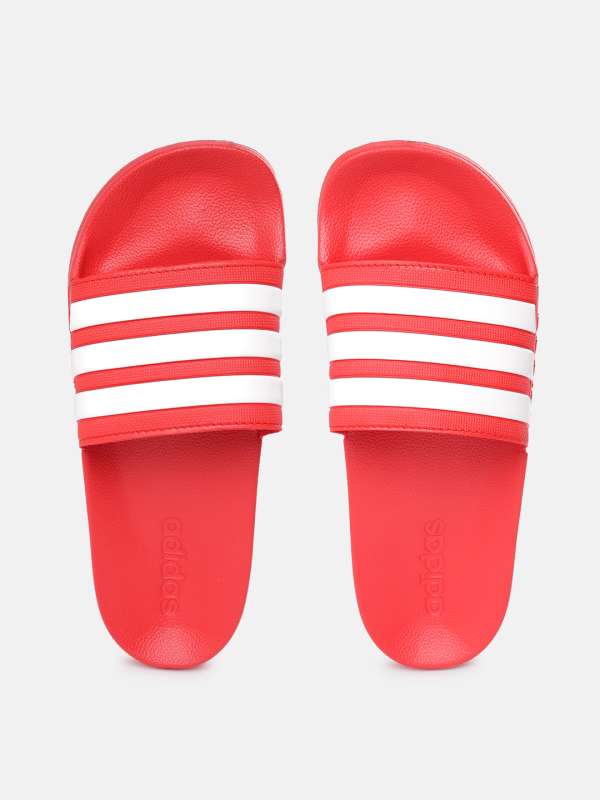 Unisex Red Adidas Flip Flops Buy Red Flip Flops online in India