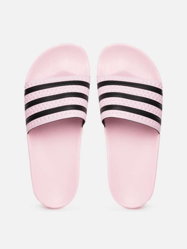 Pink adidas slides mens hot sale