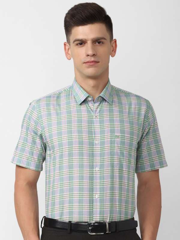 peter england half sleeve formal shirts online