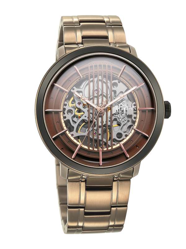 Copper color outlet watch titan