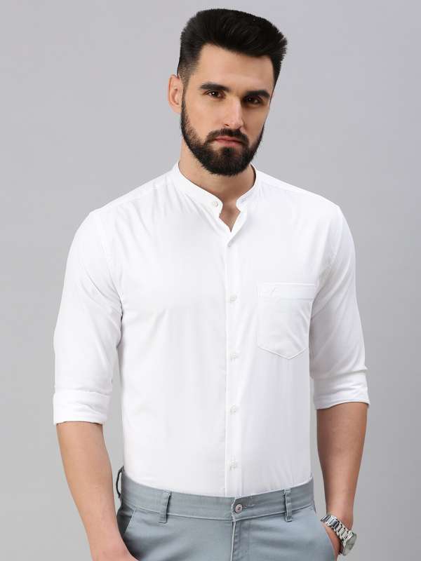 Mock Collar Shirts - Buy Mock Collar