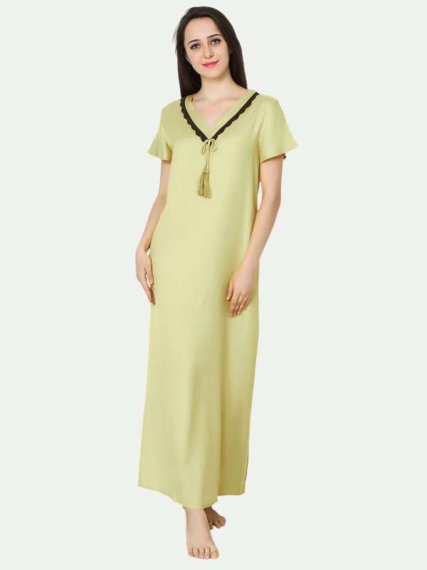 Cream nightdress discount