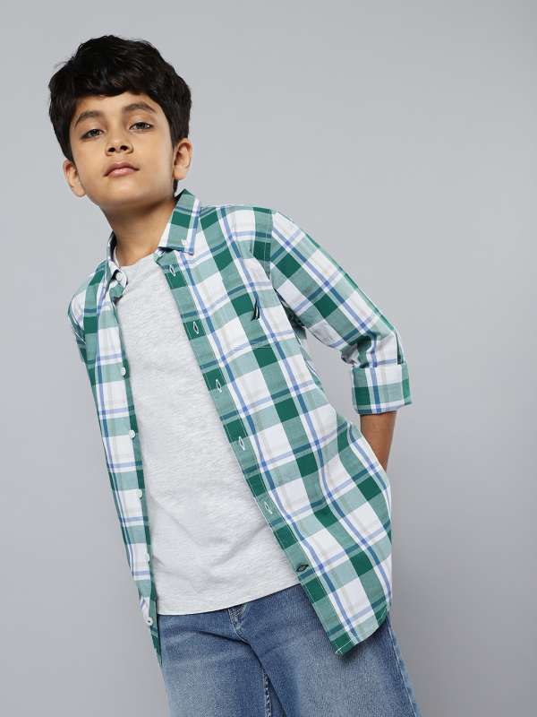 Nautica boys hotsell shirts