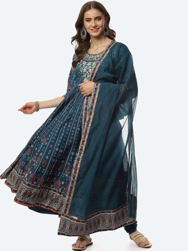 Biba discount blue anarkali