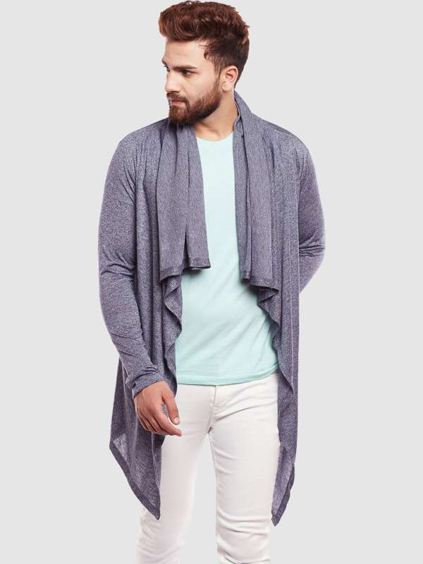 Charcoal grey shrug deals