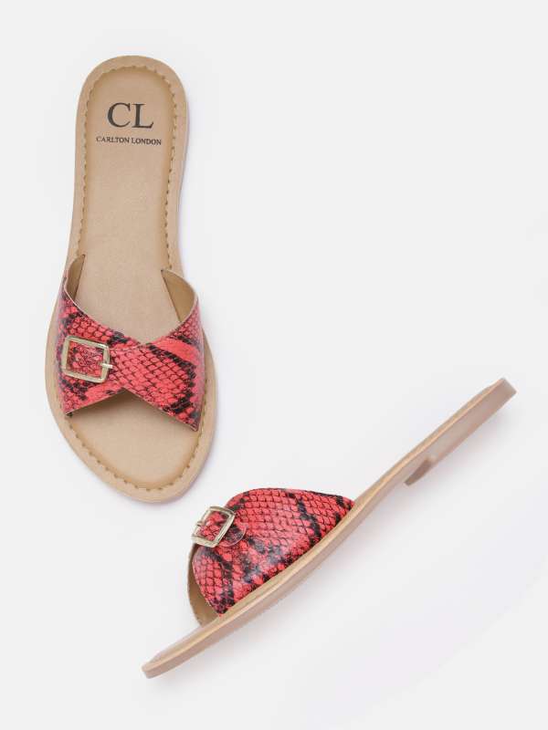 Snakeskin hotsell sandals flat