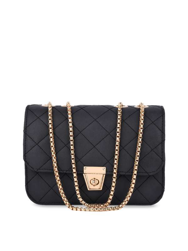 Black Sling Bag Buy Black Sling Bags Online in India Myntra