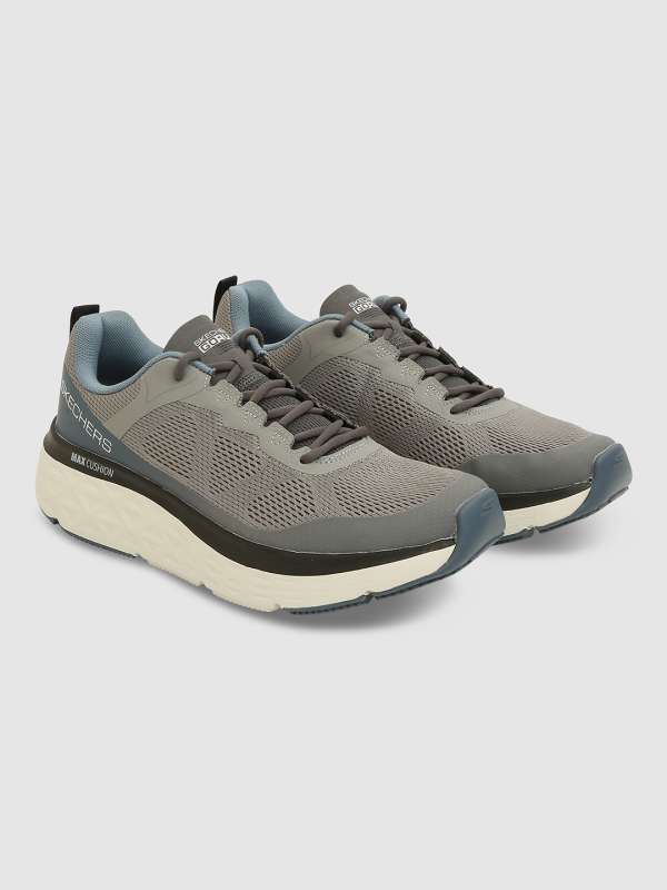 Gray skechers discount