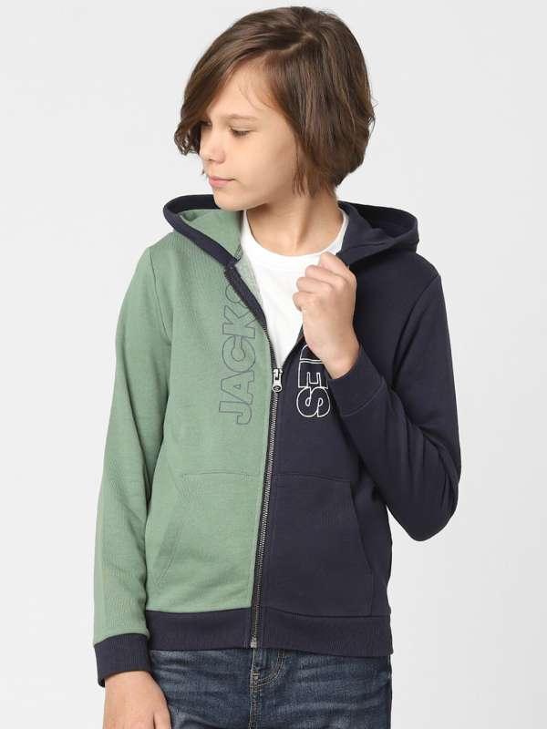 Jack & jones blue sweatshirt online