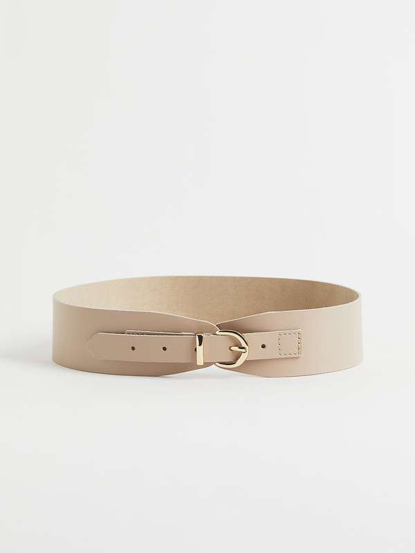 Get the best choice The latest design style Beige Belts H & M Leather