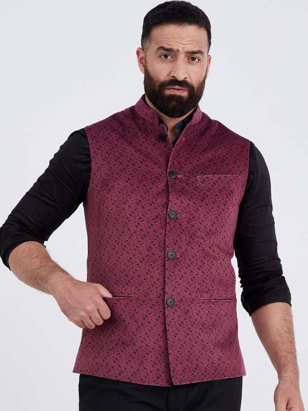 Mr button new arrivals nehru jacket