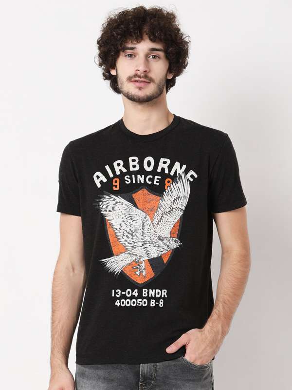 Mufti t shop shirts myntra