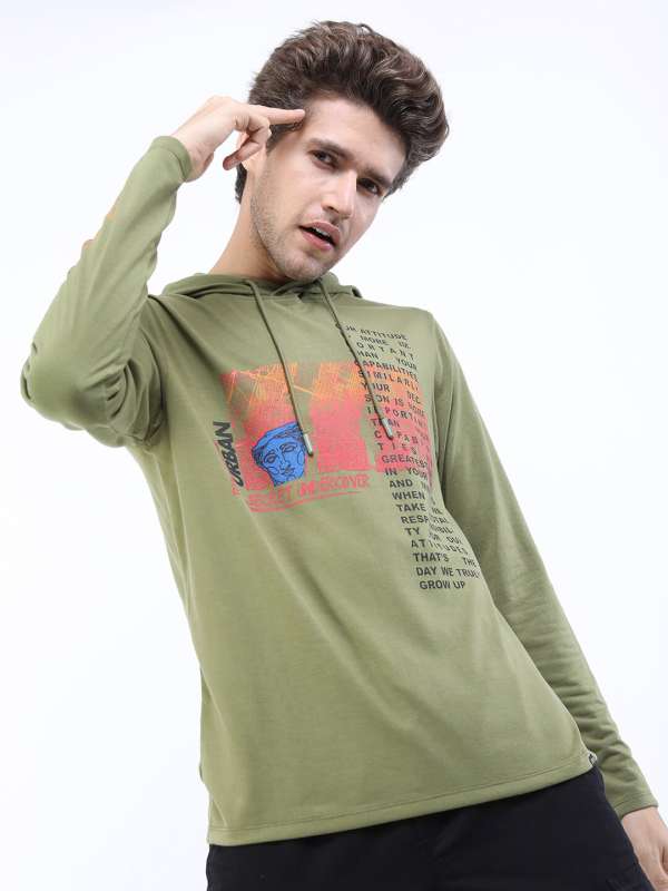 Hooded Tshirt Buy Hooded Tshirt online in India