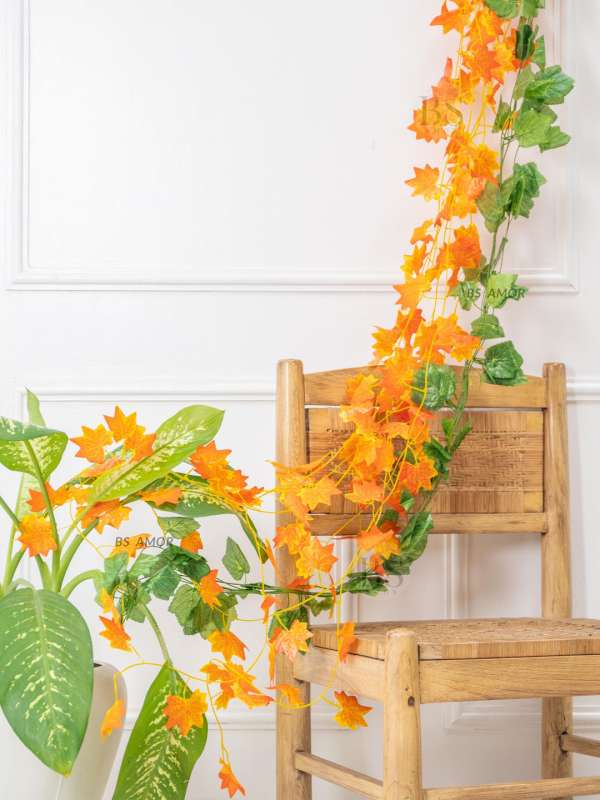 Fake online orange flowers