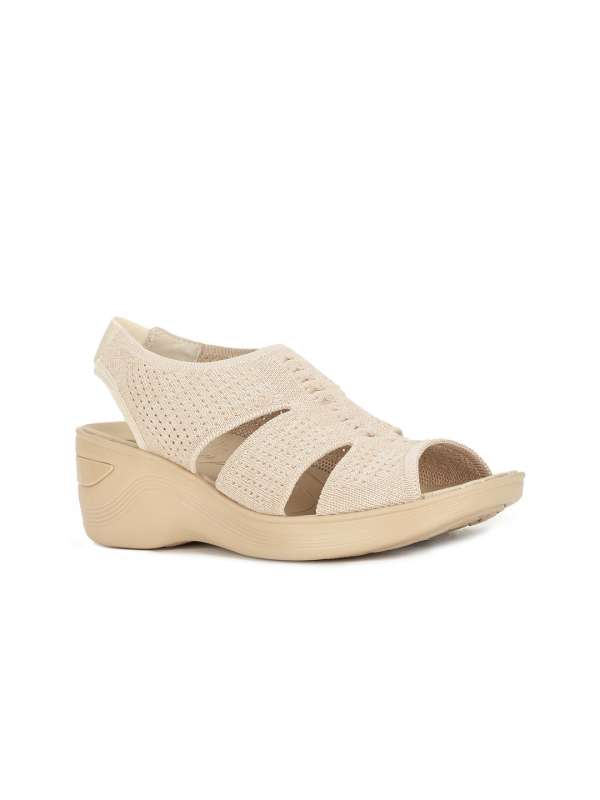 Naturalizer peep toe top wedge