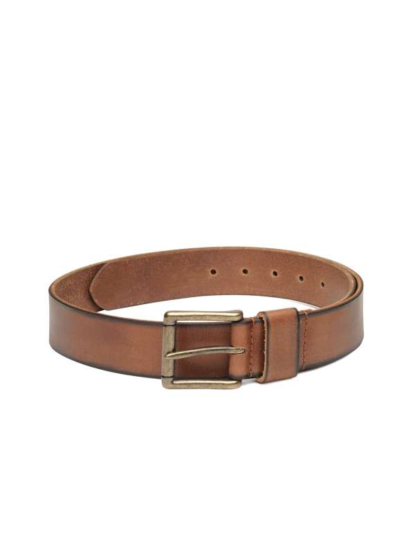 Woodland Men Casual Brown Genuine Leather Belt Buy Woodland Men