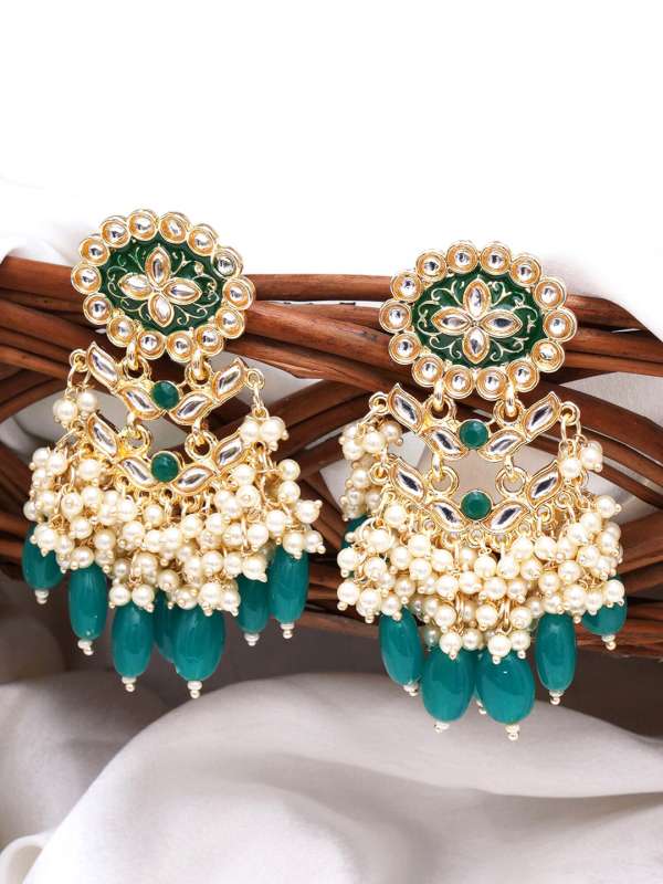 Meenakari earrings myntra new arrivals
