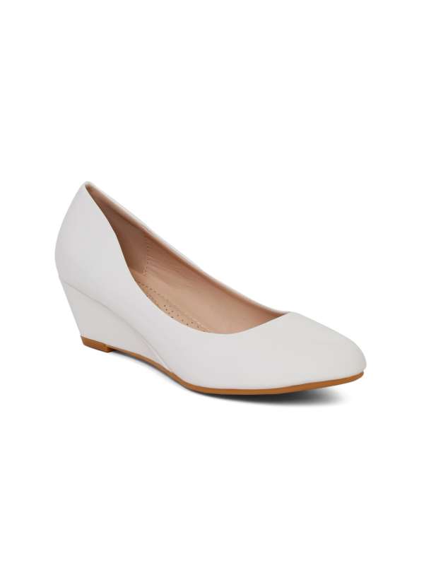 Flat N Heels White Wedges Buy Flat N Heels White Wedges online