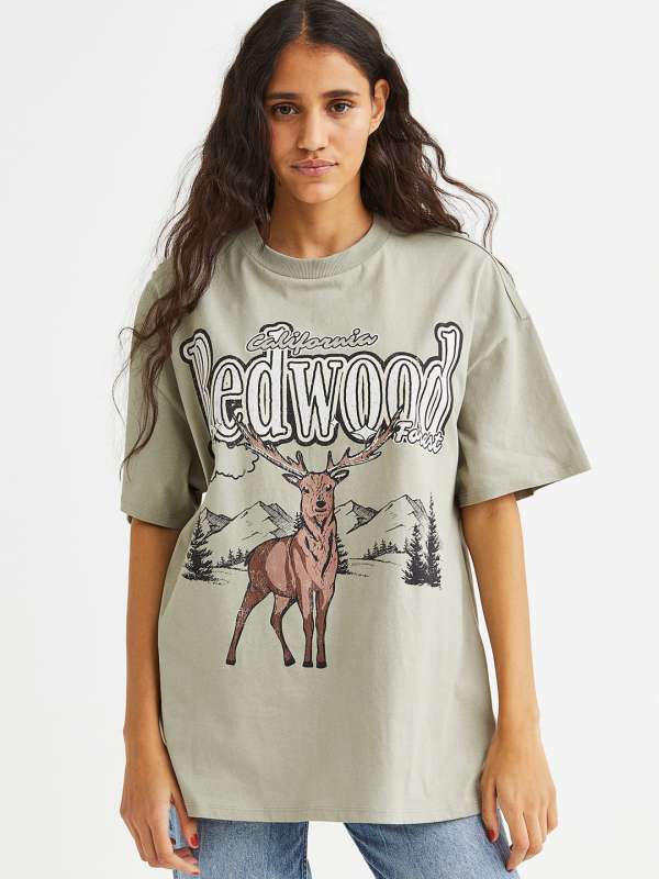 Buy Graphic Tshirts For Women online in