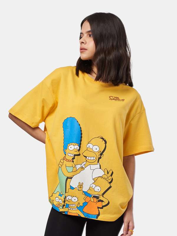Simpsons t shirts india clearance