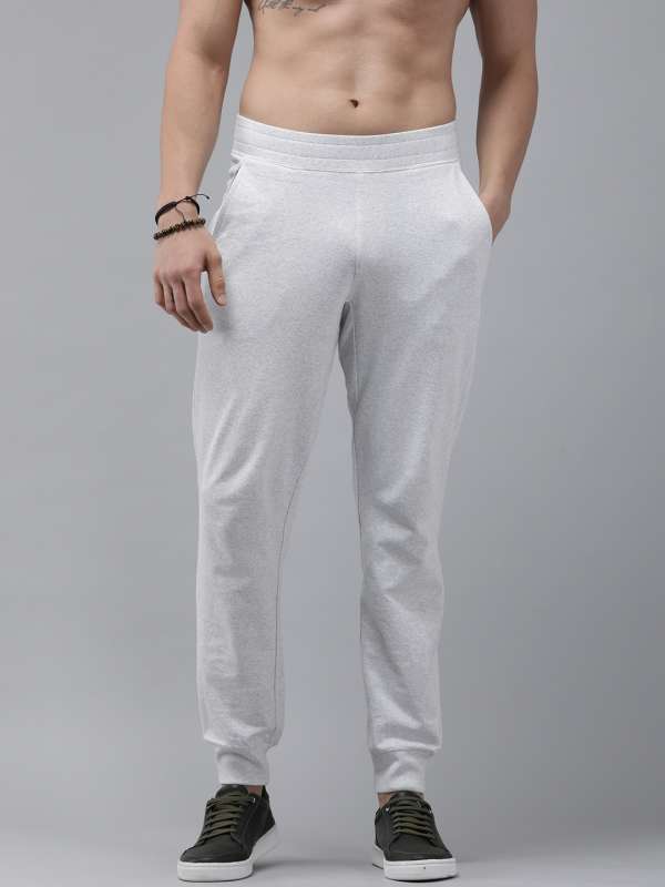 White cheap joggers outlet