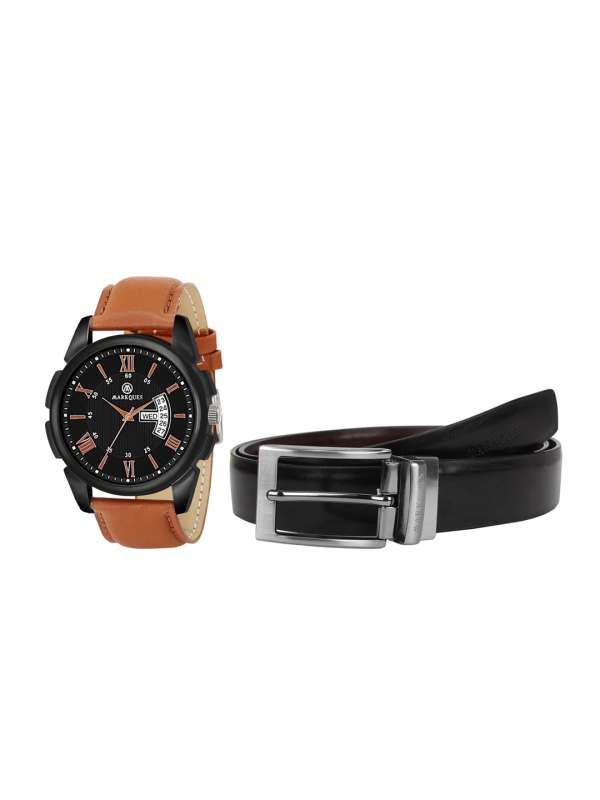 Watch and belt top