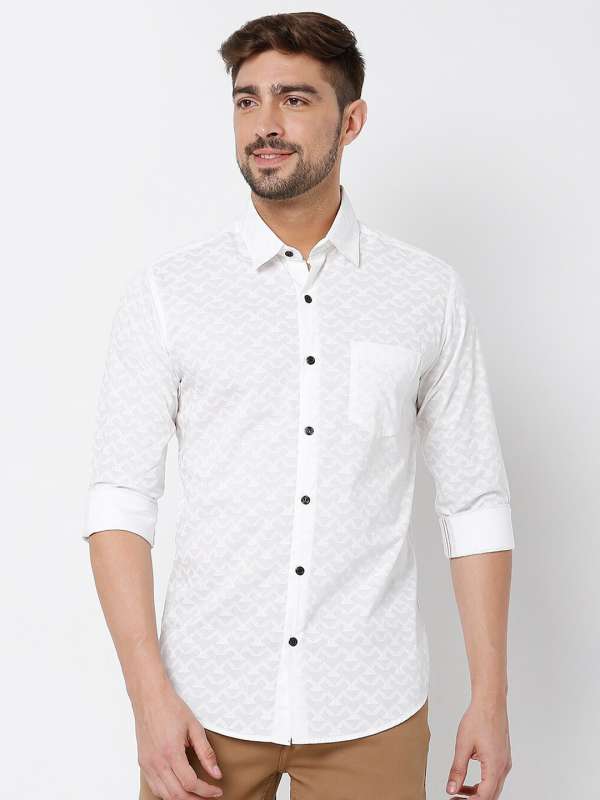 White hotsell casual shirt
