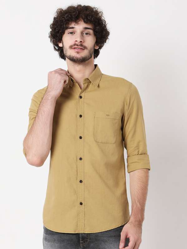 Mufti best sale linen shirt
