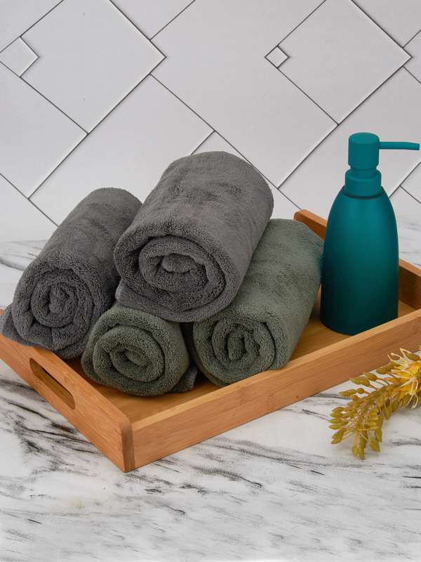 Black and gold bathroom towel 2025 set