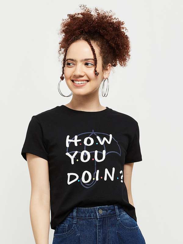 Friends t shirt myntra clearance