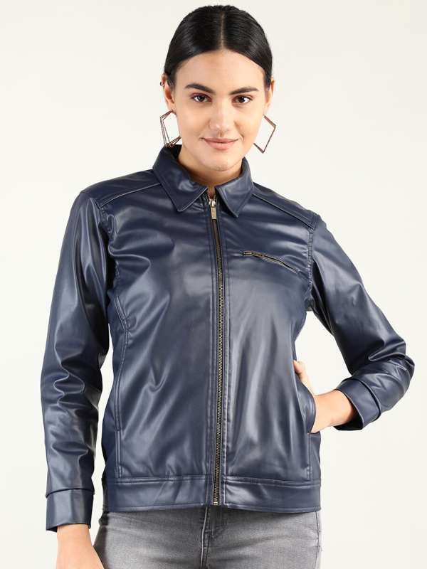 Purple XS VILA biker jacket WOMEN FASHION Jackets Leatherette discount 63% 