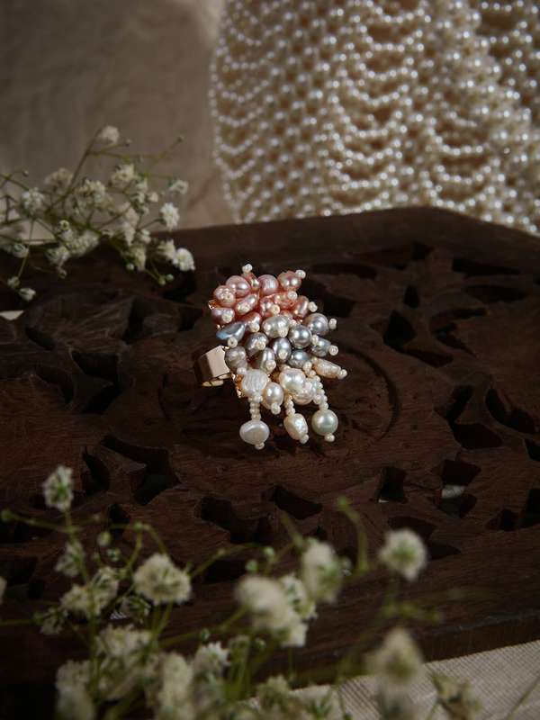 Chandrani pearls discount ring price