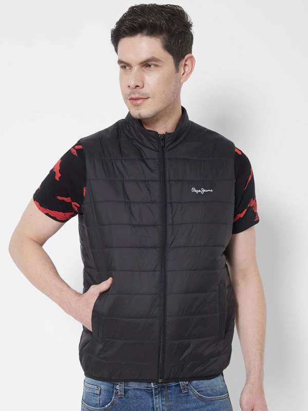 Pepe jeans sale sleeveless jacket