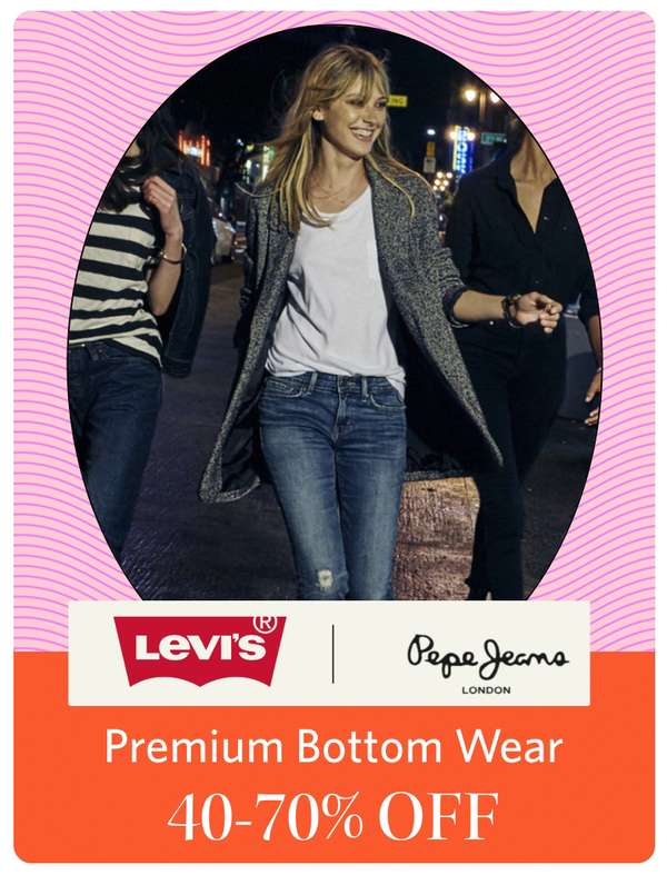 Discount on your Favourite Brands at Myntra