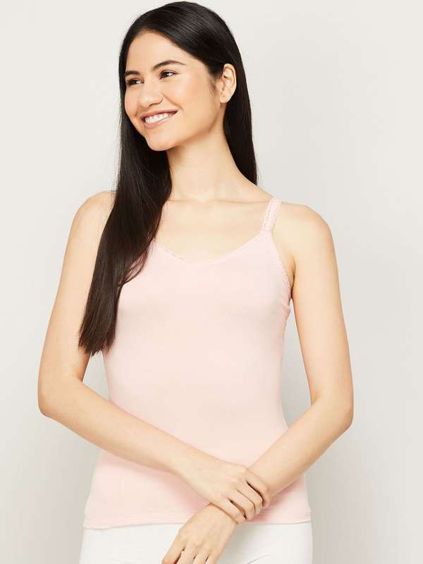 Ginger by Lifestyle Blue Cotton Camisole