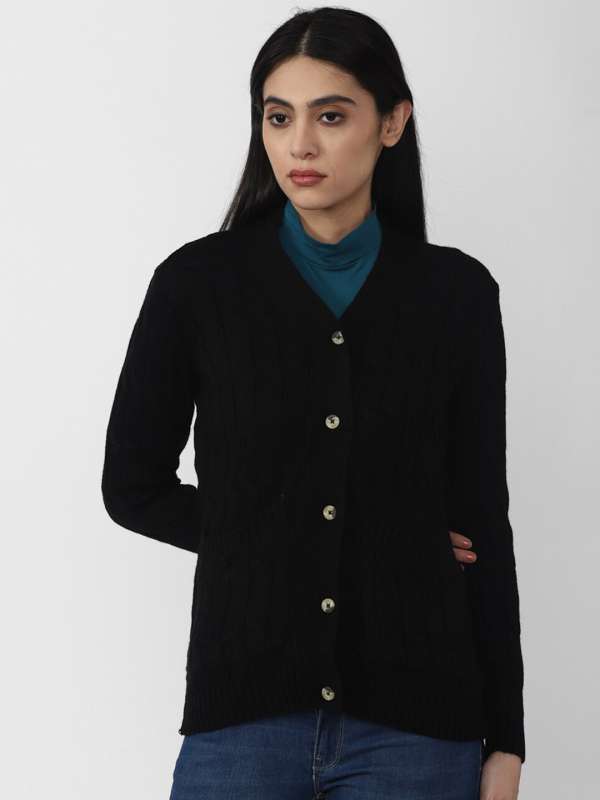 Van heusen women's cardigan sale sweater
