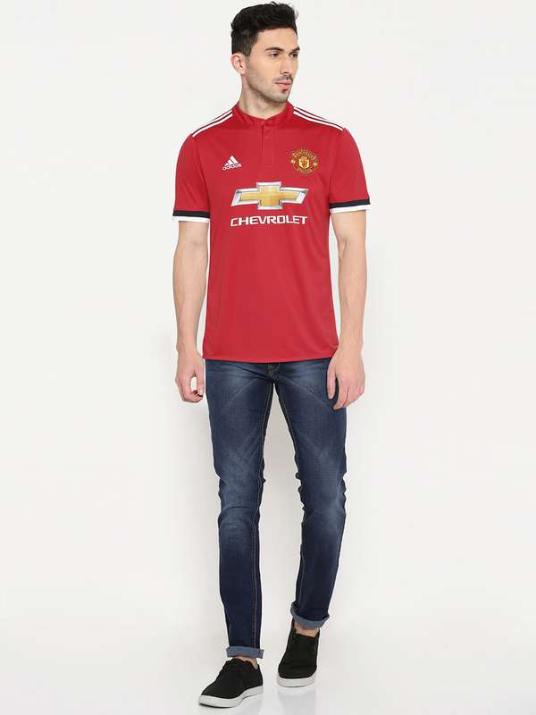 Adidas Men Red Manchester Buy Adidas Men Red Manchester Online In India