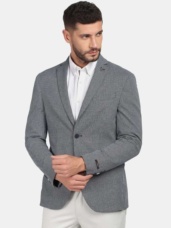 Blackberry sky blue blazer shop