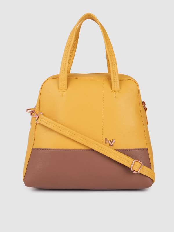 Baggit Yellow Handbags Buy Baggit Yellow Handbags online in India