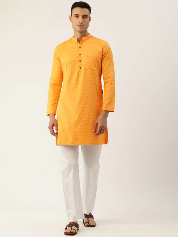 Peter england white clearance kurta