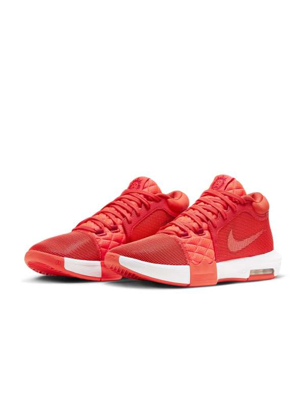 Red colour nike shoes price on sale