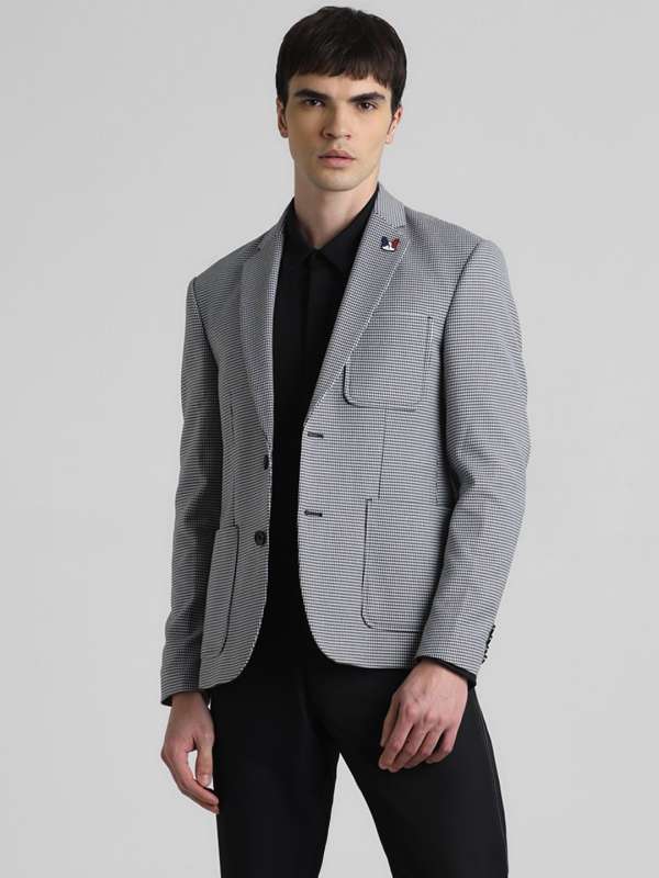 Jack And Jones Men Black Blazers Buy Jack And Jones Men Black Blazers online in India