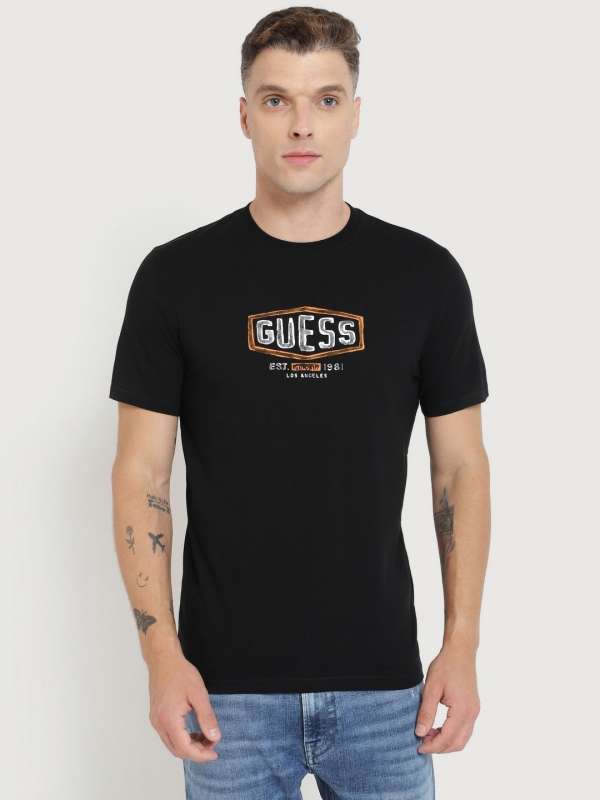Guess t shirt online new arrivals