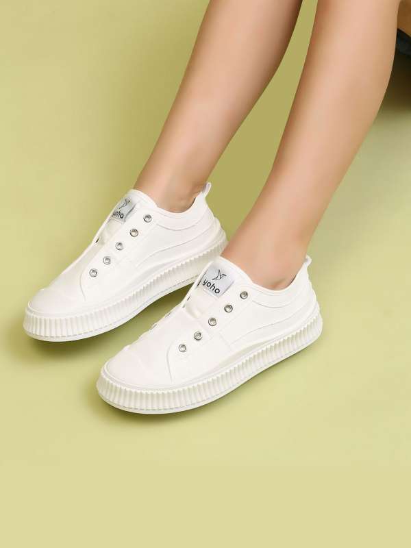 White Canvas Shoes Buy White Canvas Shoes online in India