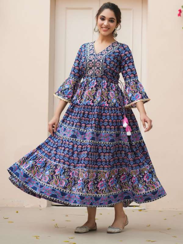 Women Anarkali Rain And Rainbow Buy Women Anarkali Rain And Rainbow online in India